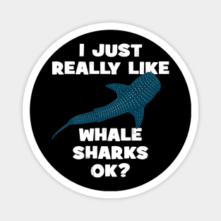 I just really like whale sharks ok? Magnet